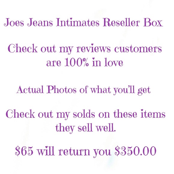 JOES JEANS RESELLERS BOX $50  for $418 USD VALUE - Picture 2 of 13